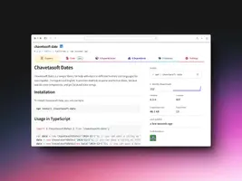 Chavetasoft Date - Biblioteca para manipulação de datas em Javascript/Typescript